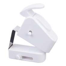 Serrure de porte pratique en ABS et acier inoxydable, verrou de