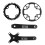 Bike Kurbelarm Set 36T 19