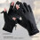 Winter Handschuhe Touchscreen L schwarz 3