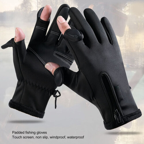 Winter Handschuhe Touchscreen L schwarz 2