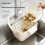 Évier pliable extensible, panier de vidange suspendu,-Blanc 6
