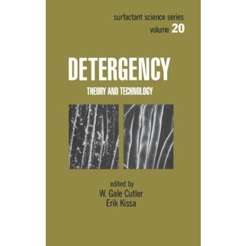 Detergency Theory and Technology Hardcover Book