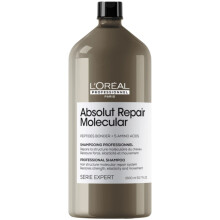 Serie Expert Absolut Repair Molecular, L`Oreal Professionnel, L'Oreal Professionnel, Șampon de păr, Reparație, 1500 ml
