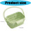 Panier égouttoir pliable multifonctionnel pour évier,-Vert 2