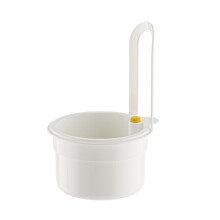 Multipurpose Sink Tap Hanging Basket With Clip Mechanism-White