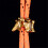 Perles de lanière pour porte-clés, en forme de colonne-Blanc 10