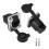Locking Front Panel RJ45 Networking Adapter D Type-90 degrees 2