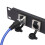 Locking Front Panel RJ45 Networking Adapter D Type-90 degrees 4