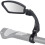 Bicycle Rearview Mirror - 360 Viewing Angles - Black - Aluminum Alloy 1