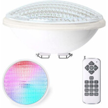 Φωτισμός πισίνας λάμπα LED PAR56 RGB χρώμα 18W με 90 LED