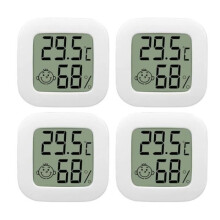 Innenthermometer – Mini-LCD – Hohe Präzision – Feuchtigkeitsmesser – Temperatur- und Feuchtigkeitsmessung