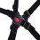 Stroller safety belt with secure 5-point harness, stroller safety strap, durable 1