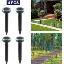 repelentes de topos solares, repelente ultrasónico para exteriores, sin topos, sin veneno.