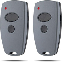 Mando a distancia de 2 piezas para puerta de garaje Marantec D302-868, D304-868, D384-868, D321-868, D323-868, compatible con 868,3 MHz