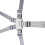 Polyester Baby Safety Strap 5 Point Harness for Booster-White 1