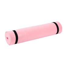 Rutschfeste Sport-Fitnessmatte,-Rosa 180x50x0,6cm