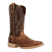 (9.5 UK, Rustic Tan/Tobacco) Durango Mens Rebel Pro Lite Full Grain Leather Cowboy Boots