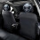 Universal Automotive Headrest Covers Soft Polyester Fabric With 7