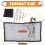 pc Car Dog Barrier - Car Partition Net with Rope, Car Trunk Divider 2