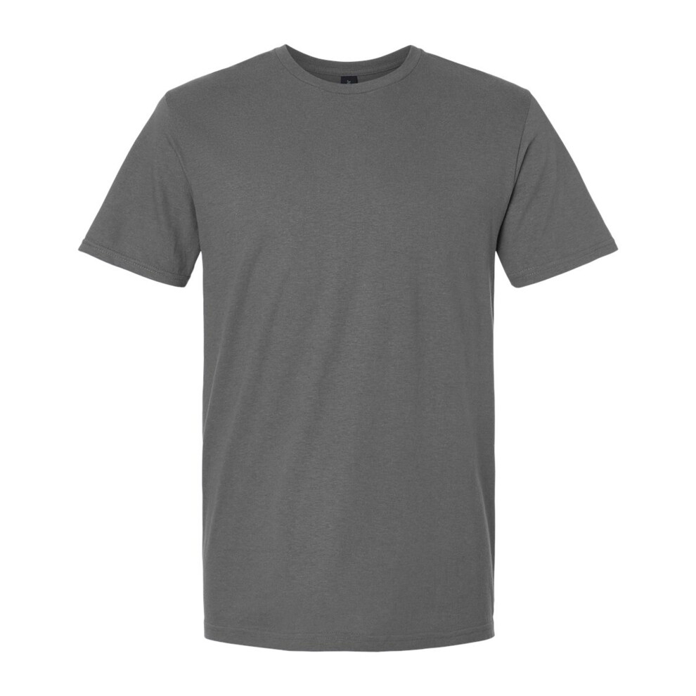 Gildan (Xxl, Charcoal) Mens Plain Lightweight T-Shirt