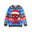 Marvel (4-5 Years) Marvel Spiderman Christmas Jumper (Boys Blue) 1