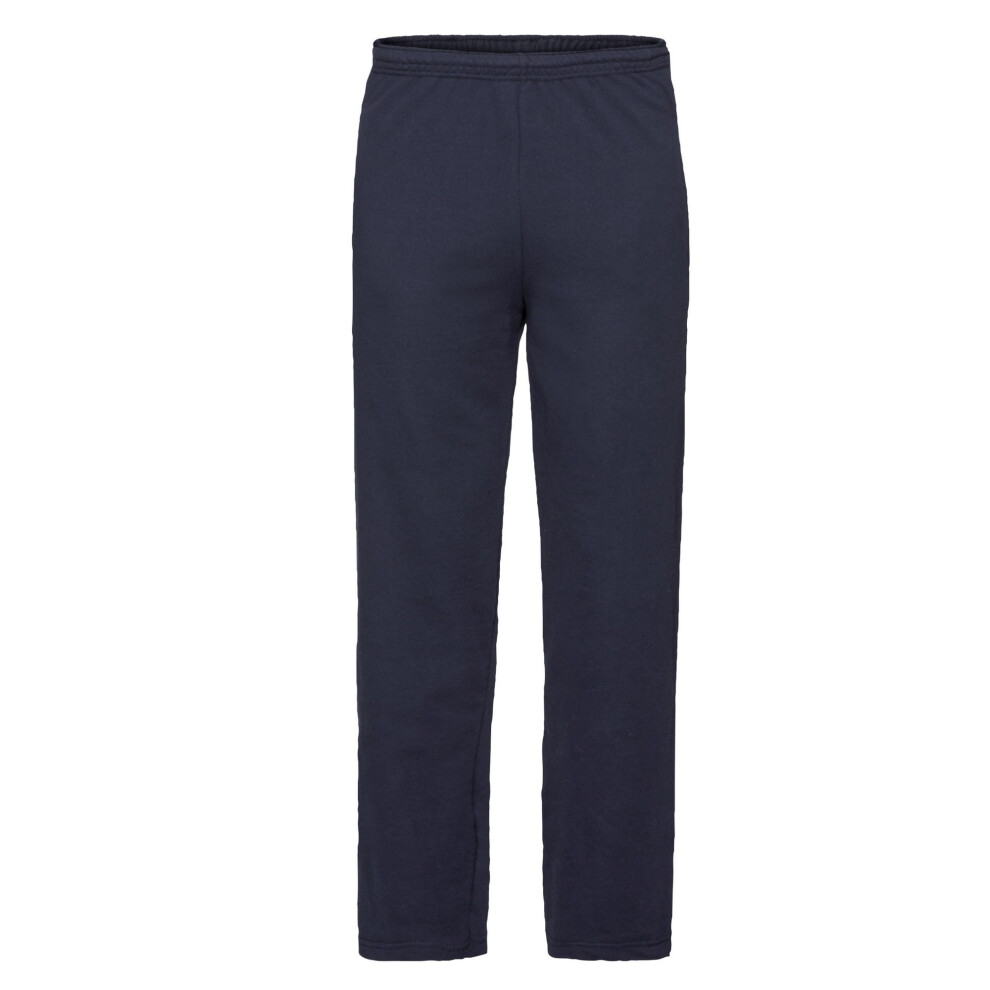 Fruit Of The Loom (M, Deep Navy) Mens Lightweight Jogging Bottoms