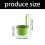 Multipurpose Sink Hanger Basket Detachable Storage Tray-Green 2