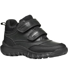 (1 UK, Black) Geox Boys J Simbyos B ABX School Shoes