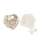 Multipurpose Infant Headwear Cotton Like Polyester-Beige 7