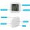 Termometro e igrometro - 2 pezzi - Digitali - Alta precisione - Wireless 2