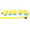 Swim Training Float Waist Belt Aquatic-Blue and yellow 11