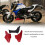 Rot Chassis-Abdeckung BWM F900XR 2021 17