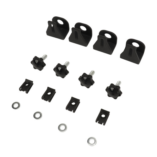 Satteltaschenschloss Montageschrauben Kit Metall