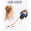 Retractable Double Leash - HAUTSTORE - 3m - Durable Nylon - Reflective Thread - Shockproof 2