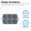(6 cavity flower) 6-Cavity Silicone Mold for Baking & Soap Making 3