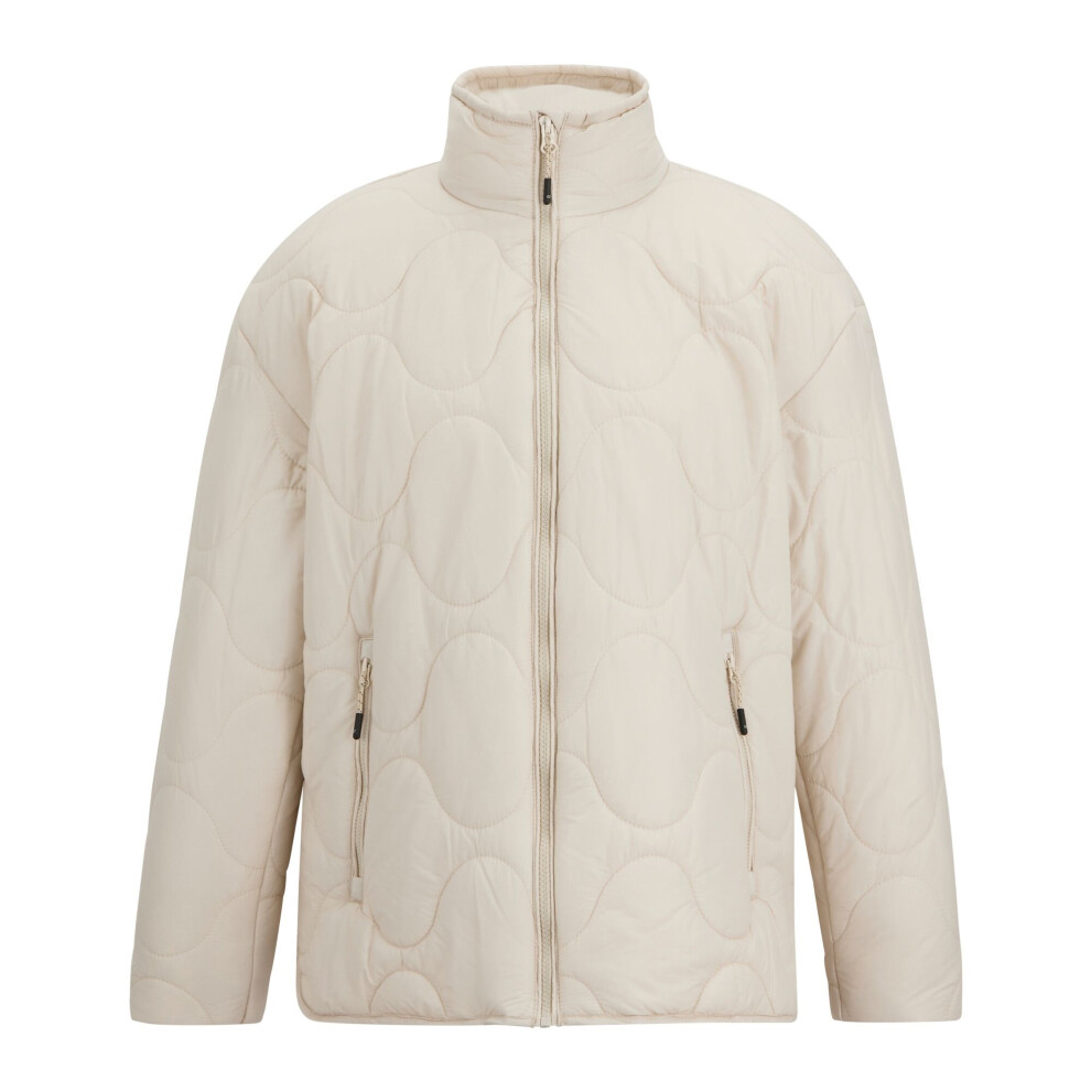 Regatta (10 Uk, Light Vanilla) Womens/Ladies Carlotte Quilted Padded Jacket
