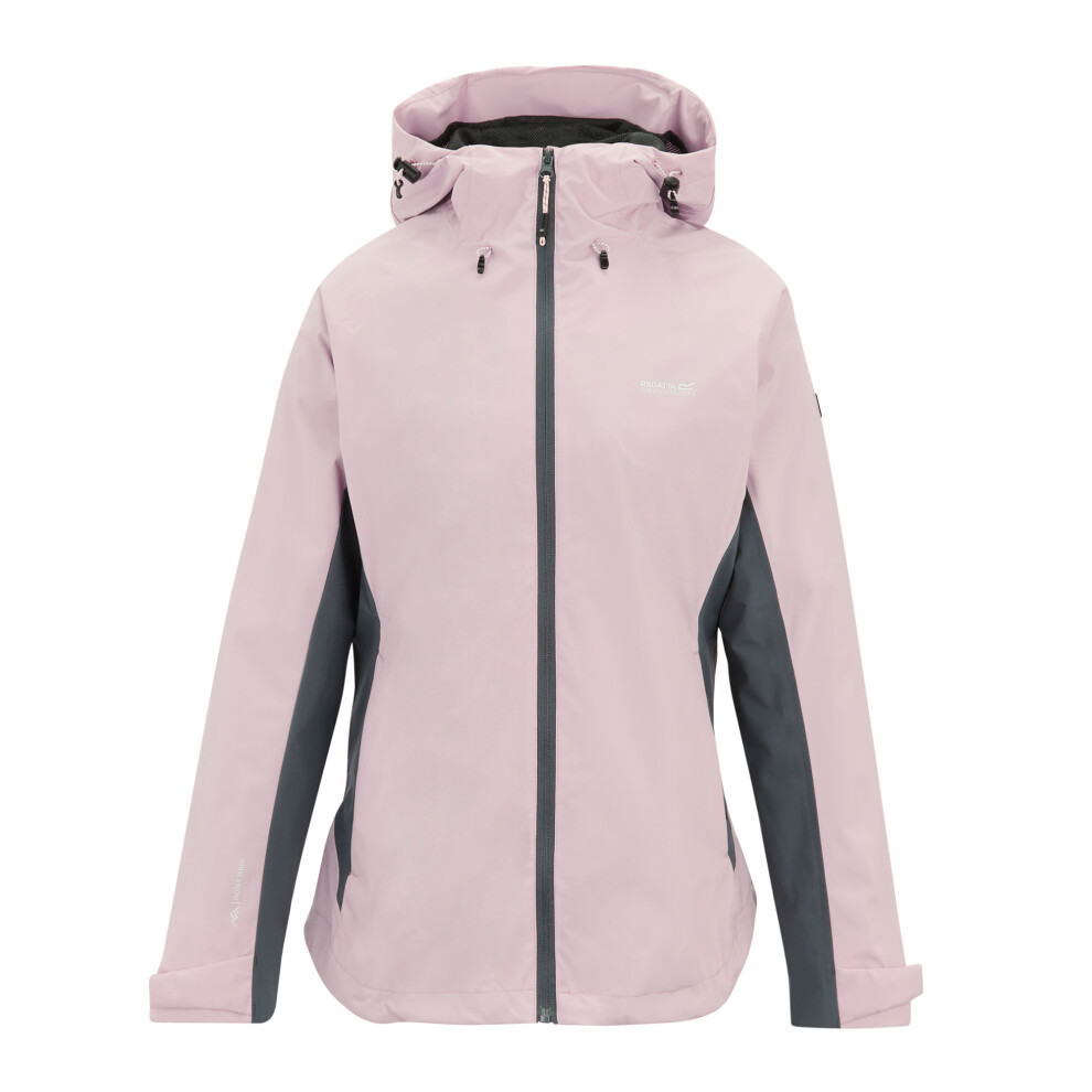 Regatta (20 Uk, Powder Lilac/Dark Storm) Womens/Ladies Freesdale Waterproof Jacket