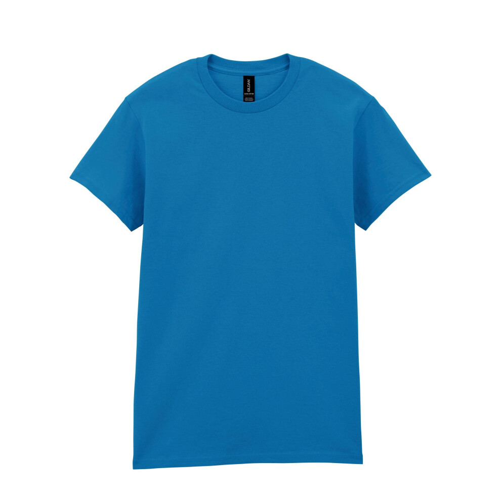 Gildan (3Xl, Sapphire) Mens Ultra Cotton Short Sleeve T-Shirt