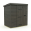 5x4 Pent Composite Shed Tanalised (Single Door, No Windows) 2