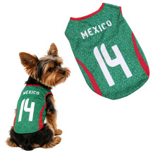 Hundesport-Trikot-Shirt für kleine Rassen, weiche-M Mexiko