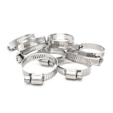 (Pack of 10) 22-32mm Stainless Steel Clips for 25mm hose