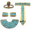 King Tuts Hat Costume Egyptian Collar Egyptian-Section 1 1