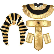 Ägyptischer Pharao-Kopfschmuck, ägyptisches-Abschnitt 3