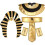 Ägyptischer Pharao-Kopfschmuck, ägyptisches-Abschnitt 3 1