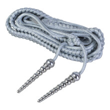 Aiguillette épaule cordon bricolage vêtements accessoire-Gris