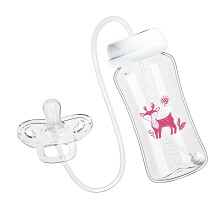Multifunktionale Milchaufbewahrungsflaschen aus-Rosa