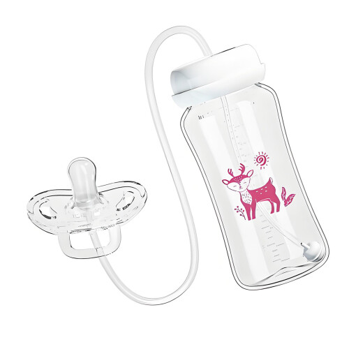 Multifunktionale Milchaufbewahrungsflaschen aus-Rosa