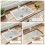 White Granite Composite Kitchen Sink Single Bowl 60x45cm with Waste Kit 9
