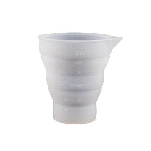 Portable Mixing Cup Silicone Mold Flexbile Dispensing Cup-100ml