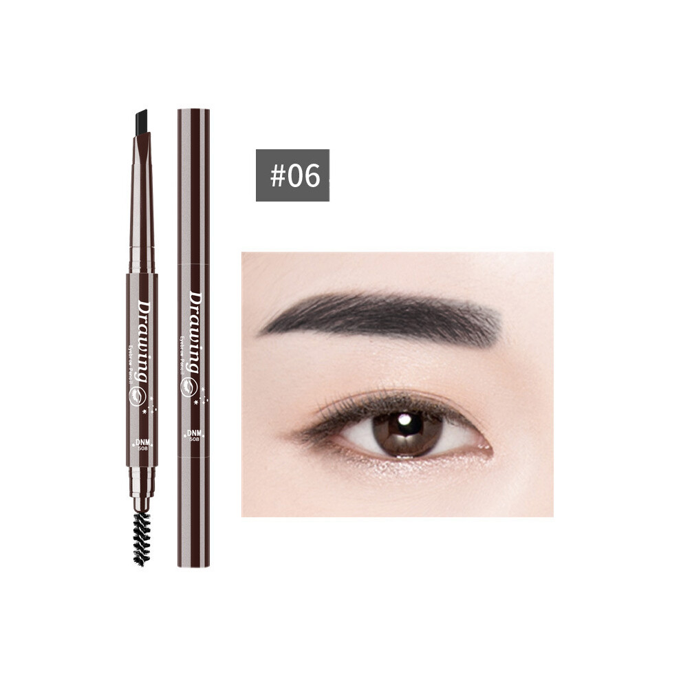 Dachuang Beauty (06-Black) Long Lasting Eyebrow Pencil For Women